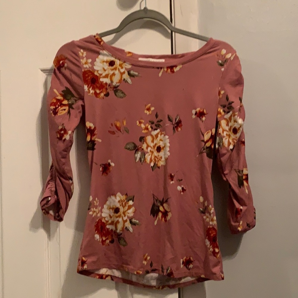 Floral long sleeve